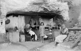 Vivienda cueva. 1952-08, agosto. Málaga, España.