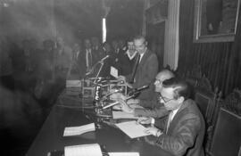 Ayuntamiento de Málaga. Constitución primera corporación municipal democrática. 19 de abril de 1979. España. 18