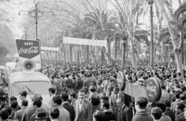 VI Vuelta Ciclista a Andalucía. Etapa Málaga. Febrero, 1959. Málaga, España.