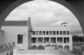 Casa Cuna en el Arroyo de los Ángeles. Construcción. Diciembre de 1952. Málaga, España.