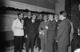 Visita oficial de Franco a Málaga. 27 y 28 de abril de 1961. Recepción en Málaga el 28 de diciembre, España.
