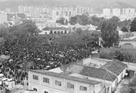 Entierro de Manuel José García Caparrós, tras la manifestación por la autonomía de Andalucía. 1.1. 1977-12-05. Málaga, España.