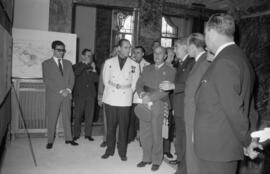 Visita oficial de Franco a Málaga. 27 y 28 de abril de 1961. Recepción en Málaga el 28 de diciembre, España.