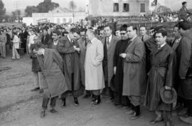 Derribo viviendas del Arroyo del Cuarto. 1958-12. Inundaciones de 4 de diciembre de 1958. Málaga, España.