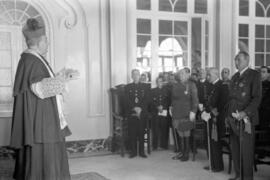 Inauguración del Sanatorio 18 de Julio, el 6 de febrero de 1943. Málaga, España-22.