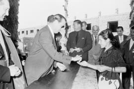 Inauguración Barriada 4 de diciembre. Agosto de 1959. Málaga, España.