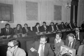 Ayuntamiento de Málaga. Constitución primera corporación municipal democrática. 19 de abril de 1979. España. 03