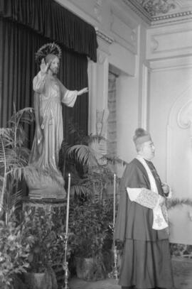 Inauguración del Sanatorio 18 de Julio, el 6 de febrero de 1943. Málaga, España-23.