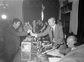 Ayuntamiento de Málaga. Constitución primera corporación municipal democrática. 19 de abril de 1979. España. 13