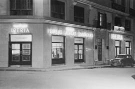 Iberia. Lineas aéreas españolas. Abril de 1954. Málaga. España.