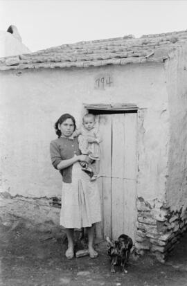 Viviendas. Diciembre de 1954. Málaga. España