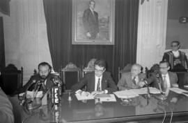 Ayuntamiento de Málaga. Constitución primera corporación municipal democrática. 19 de abril de 1979. España. 29