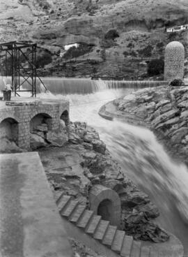 Presa del embalse del Gaitanejo y desfiladero de los Gaitanes  (Málaga, España). Fondo Bienvenido-Arenas 02