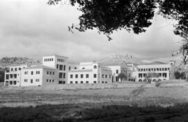 Casa Cuna en el Arroyo de los Ángeles. Construcción. Diciembre de 1952. Málaga, España.