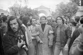 Entierro de Manuel José García Caparrós, tras la manifestación por la autonomía de Andalucía. 1.3. 1977-12-05. Málaga, España.