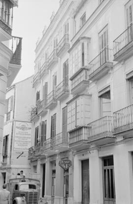 Calle. 1954, octubre. Málaga. España.
