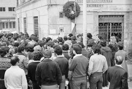 Manifestación por la autonomía de Andalucía. 1977-12-04. Málaga, España. 2.7. Manifestación.