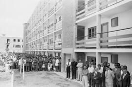 Inauguración Barriada 4 de diciembre. Agosto de 1959. Málaga, España.