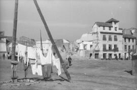 Barrio de El Perchel. 1965, enero. Málaga, España
