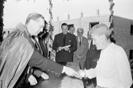 Inauguración Barriada 4 de diciembre. Agosto de 1959. Málaga, España.