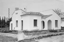 Viviendas. Marzo de 1954. Marbella, Málaga. España.