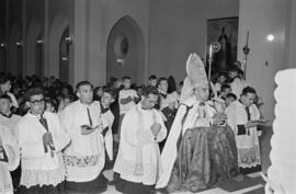 Inauguración de la iglesia de San Patricio en Huelin. Junio de 1954. Málaga (España)