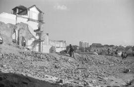Barrio de El Perchel. 1965, enero. Málaga, España