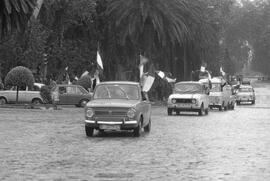 Manifestación por la autonomía de Andalucía. 1977-12-04. Málaga, España. 1.1: Preparativos.