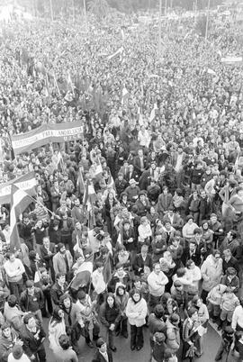 Manifestación por la autonomía de Andalucía. 1977-12-04. Málaga, España. 1.8. Manifestación.