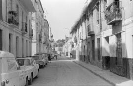 Calle, barrio de El Perchel. 1971. Málaga, España.