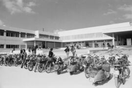 Facultad de Medicina de la Universidad de Málaga en el Campus de Teatinos. Noviembre de 1978. Málaga (España).