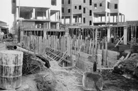 Teatro cine Alameda. Obras de construcción. Diciembre de 1959. Málaga, España. 02