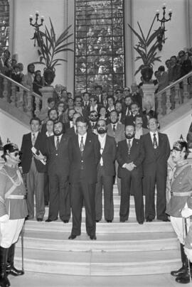Ayuntamiento de Málaga. Constitución primera corporación municipal democrática. 19 de abril de 1979. España. 41