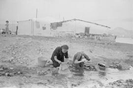 Playas de San Andrés. Viviendas. Octubre de 1954. Málaga, España
