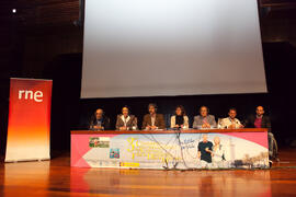 Programa de Radio Nacional de España "Juntos paso a paso". 3º Congreso Internacional de Actividad Físico-Deportiva para Mayores de la Universidad de Málaga. Palacio de Ferias y Congresos de Málaga. Marzo de 2009