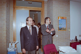 Inauguración del Salón Internacional del Estudiante. Málaga. Mayo de 1998