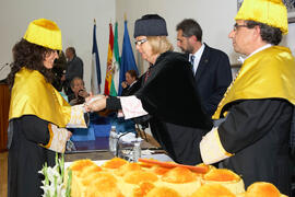 Investidura de nuevos doctores por la Universidad de Málaga. Paraninfo. Febrero de 2012