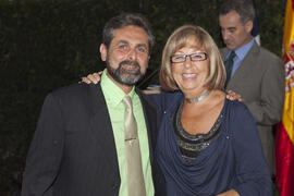Cena de gala con motivo al homenaje para los jubilados y personal que cumple 25 años de servicio en la Universidad de Málaga. Jardín Botánico. Junio de 2010