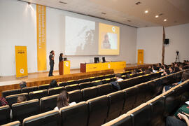 Presentación del proyecto "Bar Nou. Reforma integral de Son Amengual Puig". V Foro Arquia/Próxima 2016: Futuro Imperfecto. Paraninfo. Octubre de 2016