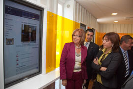 Inauguración del Jardín Botánico de la Universidad de Málaga. Campus de Teatinos. Abril de 2009