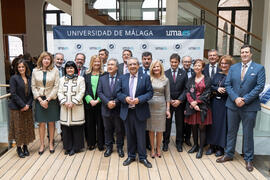 Nuevo Consejo de Dirección de la Universidad de Málaga. Edificio del Rectorado.  Febrero de 2020