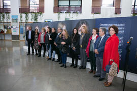 Inauguración de la exposición "Diversas capacidades (in)visibles". Facultad de Ciencias de la Educación y Psicología. Noviembre de 2017