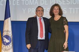 Toma de posesión de Rocío Martín Valero como profesora titular del Área de Fisioterapia de la Universidad de Málaga. Paraninfo. Diciembre de 2022