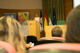 Conferencia de Irene Blázquez Navarro. Curso "Radicalización violenta y terrorismo: desafíos contemporáneos a la seguridad". Cursos de Verano de la Universidad de Málaga. Málaga. Julio de 2018