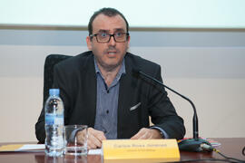 Carlos Rosa Jiménez. Presentación Institucional del V Foro Arquia/Próxima 2016: Futuro Imperfecto. Paraninfo. Octubre de 2016