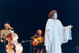 Homenaje a Imperio Argentina en el Teatro Cervantes. Febrero de 1997
