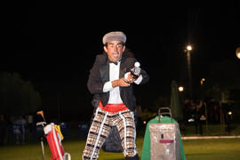 Actuación del trío humorístico. Inauguración del Campeonato Mundial Universitario de Golf. Antequera Golf. Junio de 2010