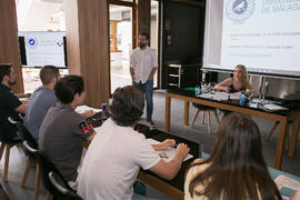 Taller «Retransmisiones deportivas. Del Periodismo al “infotainment”». Curso "Comunicación deportiva". Cursos de Verano de la Universidad de Málaga. Vélez-Málaga. Julio de 2019