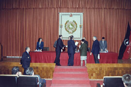 Entrega de diplomas Escuela Politécnica. Noviembre de 1996