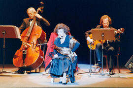Homenaje a Imperio Argentina en el Teatro Cervantes. Febrero de 1997